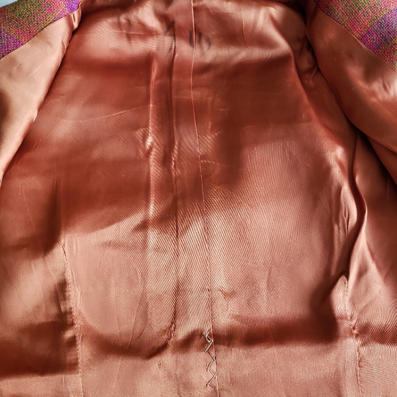 Vintage wool coat & vest set - Picture 7 of 9